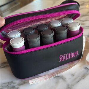 Remington Solutions Ionic Protective Ceramic Travel Hot Rollers 10 Pack